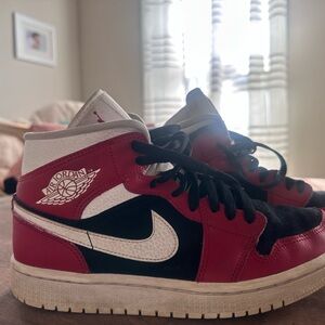 Nike Kids Shoes Red and Black